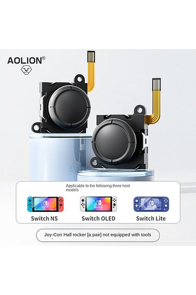 Choice Set 2 AOLION for Switch Joycon Hall Joystick Drift Original Joystick For Nintendo OLED Gaming Conso
