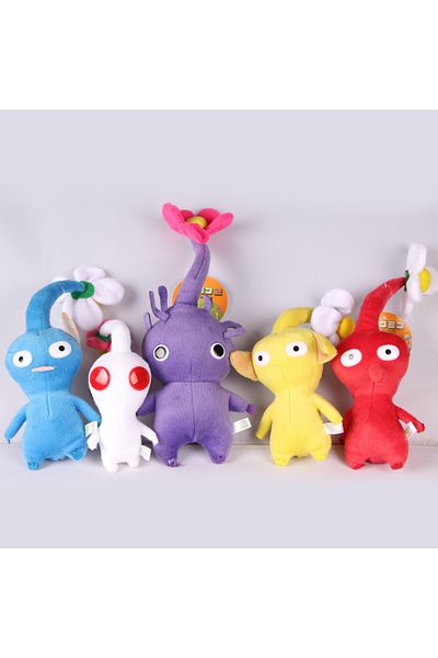 Choice 5pcs 5pcs/set Pikmin Stuffed Plush Toys Flower Bud Leaf Plush Doll Cartoon Plush For Gift
