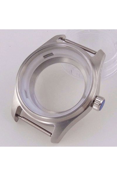 Choice NH35 NH36 case 39mm 316L-glass TransparenT Pilot Watch Case Titanium 316L Steel for NH34 NH35 NH36 N