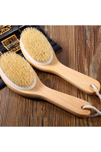 Choice 1PC Full Body Natural Bristle Dry Skin Exfoliation Brush Detox Fight Cellulite Tool Bathroom Show...