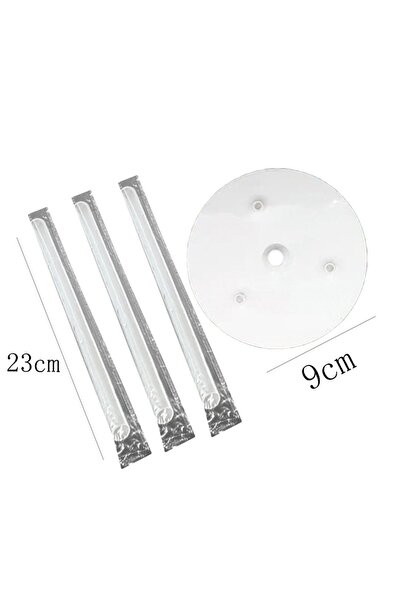 Choice إطار دعم الكيك متعدد الطبقات مقاس 4 بوصات، حامل عملي، قالب دائري لدعم ...