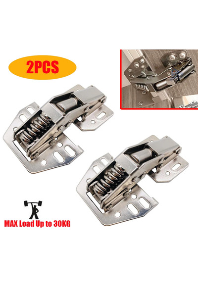 Choice قطعتان من مفصلات الأبواب والخزانات العلوية القابلة للرفع لمقطورة الكرفان والمنزل المتنقل وخزانة المطبخ