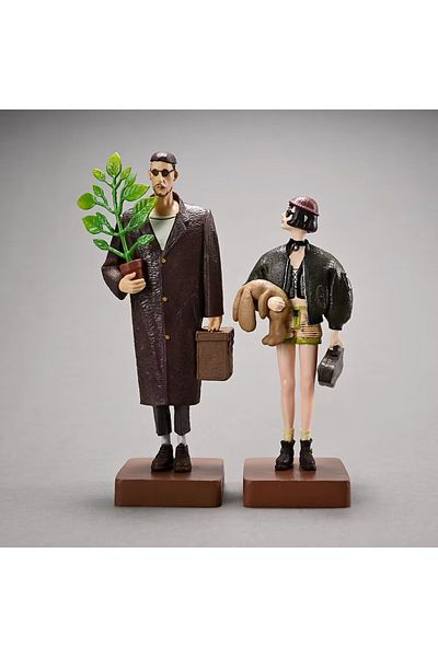 Choice no box Leon and Mathilda New Leon And Mathilda 1 Set Statue Trendy Killer Doll Movie The Professiona