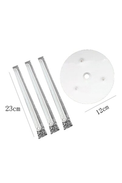 Choice إطار دعم الكيك متعدد الطبقات مقاس 6 بوصات، حامل عملي، قالب دائري لدعم ...