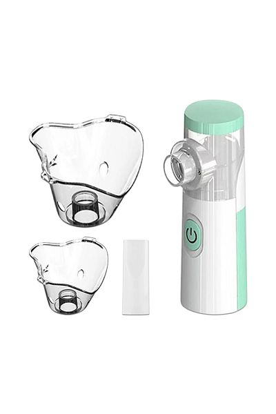 AIQUE Normal Medical Silent Mesh Nebulizer Handheld Asthma Inhaler Atomizer Children Health Care Mini Port