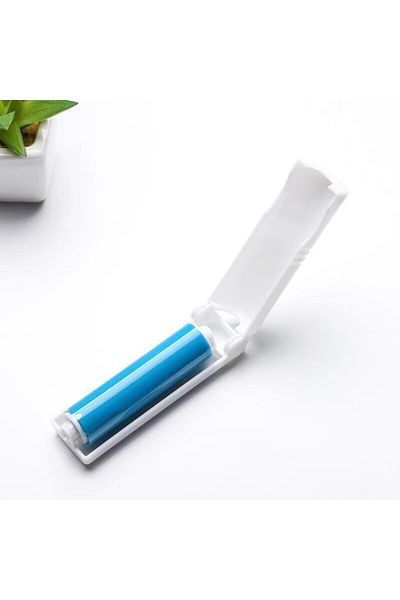 Choice Blue Foldable Washable Hair Collector Clothes Hair Remover Hair Removal Brush Sticky Hair Roller Rol