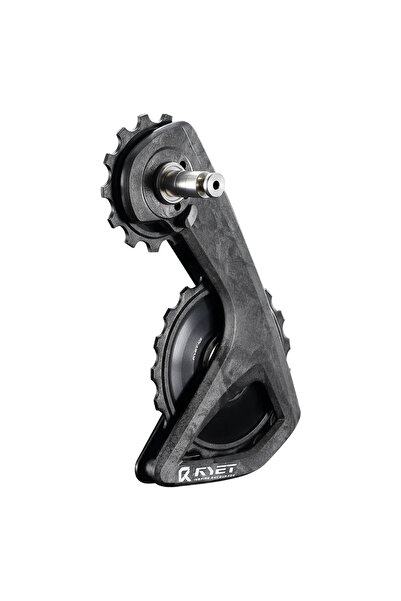 RYET عجلة قرصية سوداء من السيراميك RS كبيرة الحجم بكرة ناقل الحركة 13T-19T عجلة بكرة مناسبة للشيمر