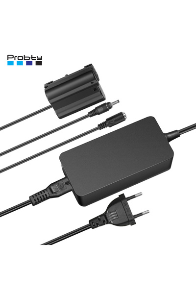 PROBTY EU EP-5B AC DC Power Adapter EN-EL15 Dummy Battery Kit for Nikon Z6 Z7...