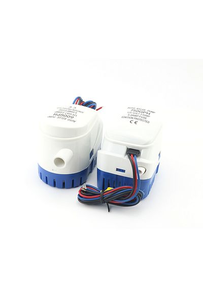Choice 600GPH 12V Automatic Boat Submersible Bilge Pump 12V Volt DC Electric Marine Water Pump Small Auto 6