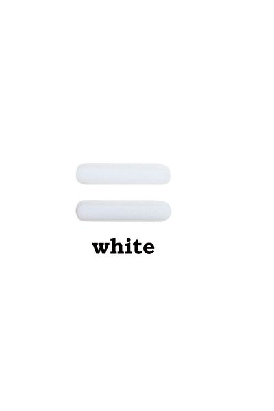 Choice white Replacement Silicone Pad Button For 3DS Game Console Upper Top LCD Screen Front Rubber Feet Co