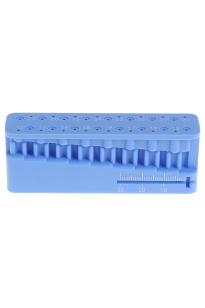 Choice 1 قطعة أدوات طب الأسنان، قياس لب الأسنان، ملفات كتلة لب الأسنان القابلة للتعقيم بالبخار، أداة مسطرة