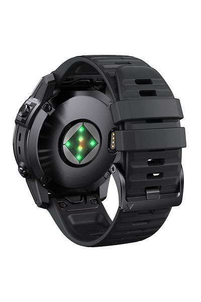 Choice Quick Fit 26mm Black 22mm 26mm Silicone Strap For Garmin Fenix 7x 7 Pro Solar/6x 6 Sapphire 5 5x Plu