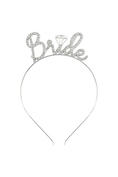 Choice1 Silver Rhinestone Bride To Be Headband Tiara Crown Wedding Party Brid...