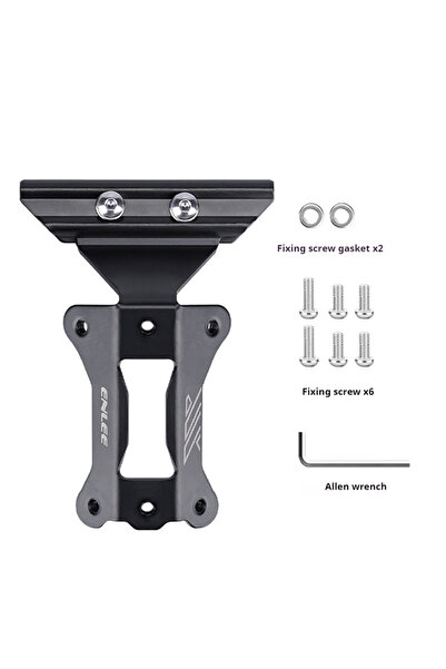Choice حامل تمديد قفص زجاجة مياه مزدوج للدراجة من ENLEE مصنوع من سبائك الألوم...