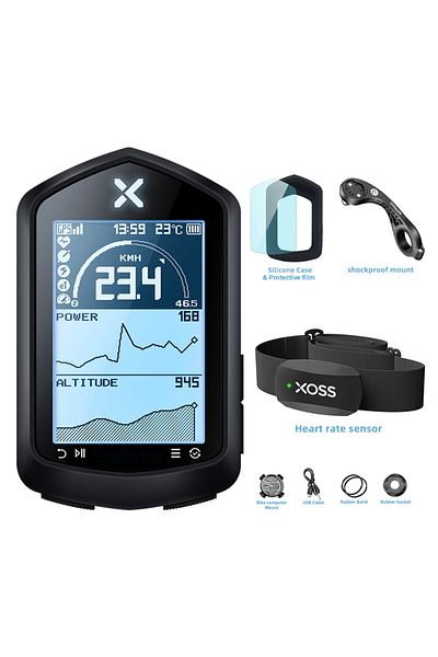 XOSS NAV group C XOSS NAV GPS Bike Computer Cycling Mountain Road Bicycle Wireless Speedometer ANT+ Map R