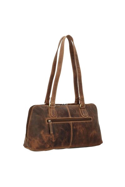 Greenburry Vintage Schultertasche S Leder 37 cm