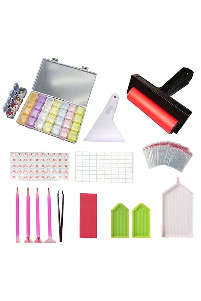 Choice MULTI 5D Diamond Painting Tools and Accessories Kits Roller Pen Clay Tray Stylo Diamond Embroidery T