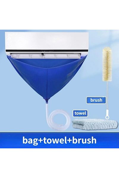 Choice 95cm 1hp 3pcs 1-6ps Summer Ac Cleaning Kit Air Conditioner Bag With Drain Pipe Cleaner Waterproof Co