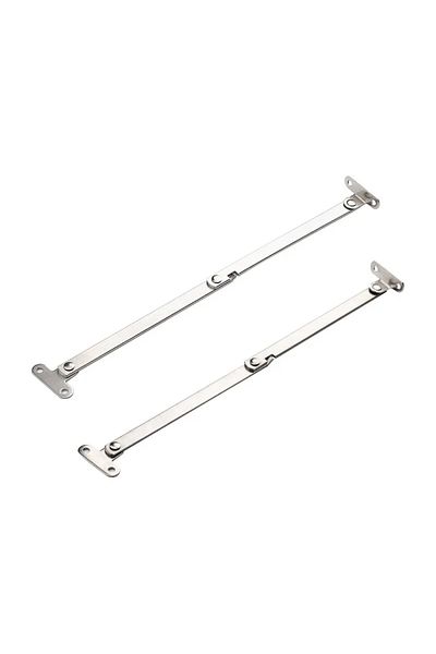 Choice 1 pair MTSPACE 2pcs/Set Stainless Steel Cabinet Cupboard Furniture Doors Close Lift Up Stay Support