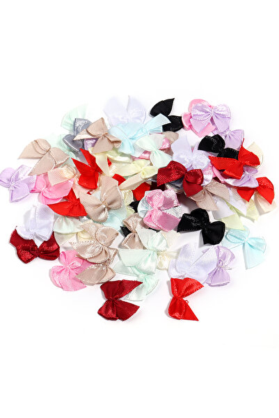 Choice 2.5 × 2 سم، 100 قطعة/مجموعة من شرائط الساتان المصنوعة من البوليستر، رب...