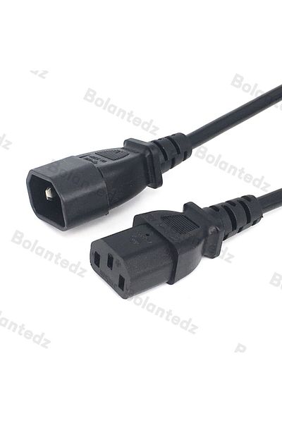 Bolantedz كابل طاقة UPS من سيسكو بطول 5 أمتار من IEC C14 إلى C13 بطول 1 متر و3 أمتار و5 أمتار و10 أمتار من IEC C13 C14 لأجهزة الكمبيوتر الشخصية