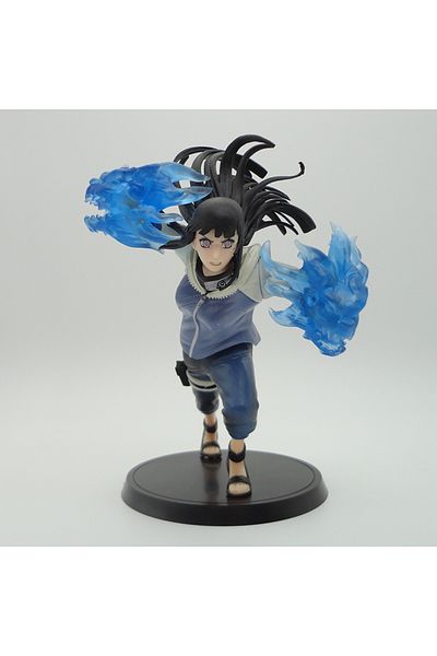 Choice no box 01 Anime Naruto Gently Step Twin Lions Fist Hinata Hyuga PVC Action Figure Toy Collectibles M