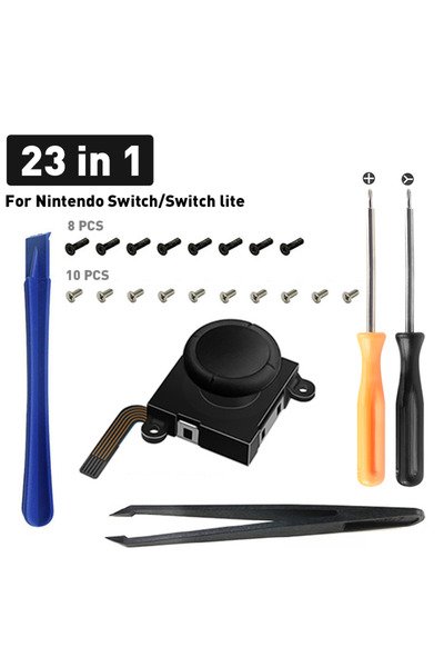 Choice مجموعة قطع غيار عصا التحكم التناظرية ثلاثية الأبعاد من داتا فروج 23 في...