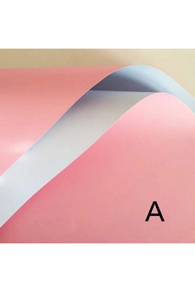 Choice A 20pcs Flower Wrapping Paper Double Color Gifts Bouquet Packaging Paper Wedding Birthday Party Mot.