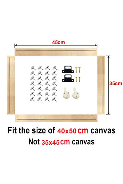 Choice 35x45cm 180 Sizes Diy Wood Frames 60x90 70x100 40x50 30x40 Canvas Oil Painting Frames Wood Frame Fo