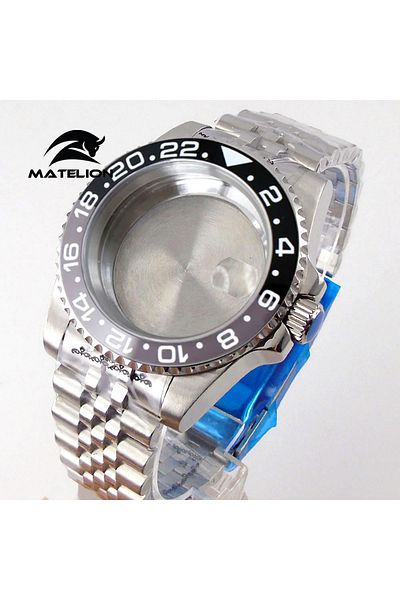 Choice fit NH35 NH34 NH36 H solid-cyclop Matelion 200M Diving Case 40mm Fit NH35 NH36 NH34 GMT ETA 2824 PT5