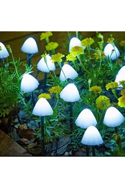 Choice 0-5 واط 3.5 متر 10 أضواء بيضاء باردة LED أضواء الفطر الشمسية أضواء الش...