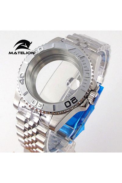 Choice fit NH35 NH34 NH36 J glass-cyclop Matelion 200M Diving Case 40mm Fit NH35 NH36 NH34 GMT ETA 2824 PT5