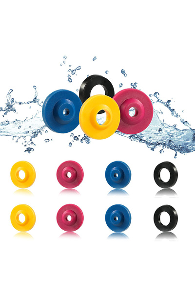 Choice مجموعة مخفض تدفق الدش 8 قطع مقاس 1/2 بوصة لتوفير المياه 5/7/11 لتر/دقيقة ومقيد الخرطوم...