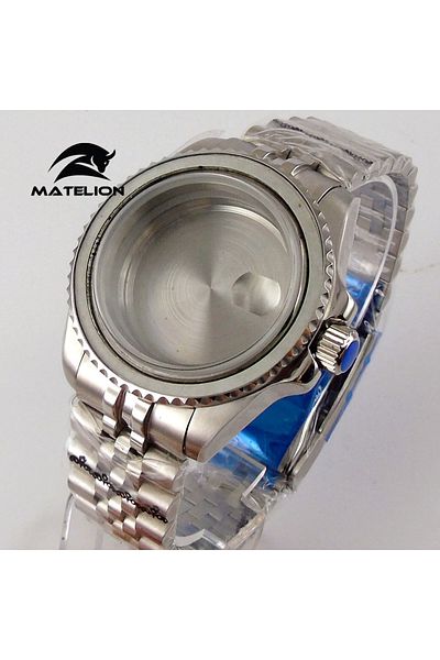 Choice fit NH35 NH34 NH36 solid-cyclop Matelion 200M Diving Case 40mm Fit NH35 NH36 NH34 GMT ETA 2824 PT500
