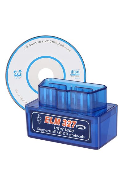 Choice Blue Car Diagnostic Scanner Code Reader For IOS/Android OBD2 Interface Adapter ELM327 Bluetooth V1.5