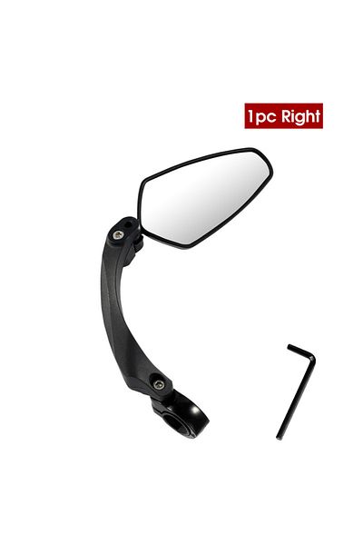Choice Right WEST BIKING Bicycle Mirror Anti-Glare Handlebar Rear View Wide Range Back Sight Reflect electr