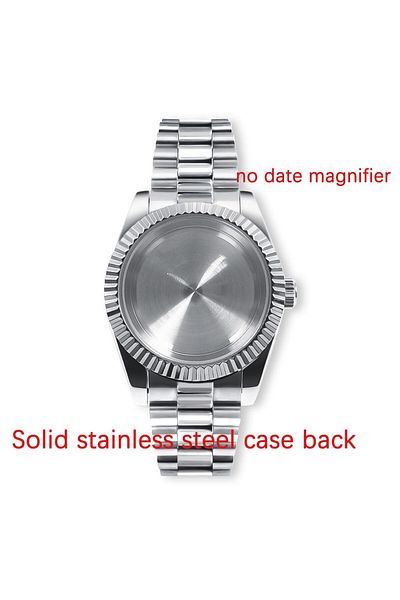Choice 36mm CASE NH35 NH36 Solid 1 NEITON 36MM/39MM Watch Case Fit NH34/35/36 ETA2824 2836 Movement Sapphir