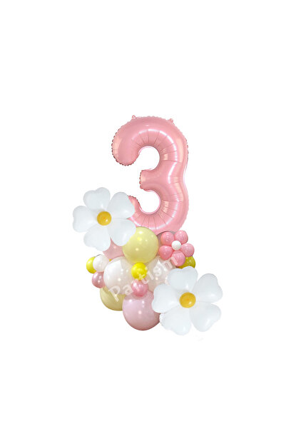 Choice كما هو موضح في الصورة 36 قطعة رقم 3 36 قطعة برج بالونات زهرة الأقحوان ...