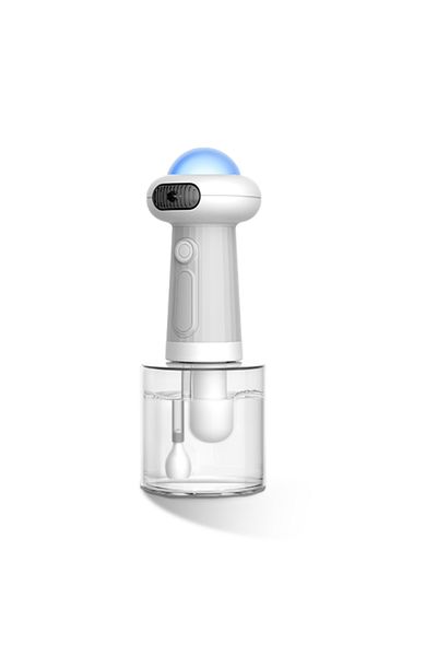 Choice White ROJECO Automatic Foam Making Machine for Pet USB Charging Smart Cat Soap Dispenser for Dog Pet