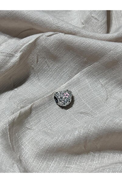 OCTBJX Zirkon Taşlı Kalp Charm