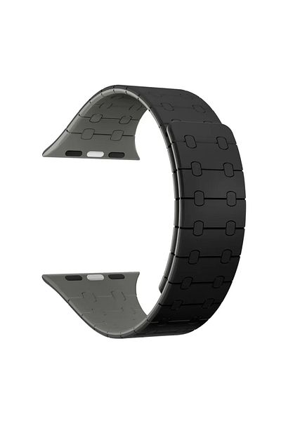 Choice 42mm 44mm 45mm 49mm Black Grey Magnetic Strap For Apple Watch Band Ultra 2 49mm 46mm 45mm 44mm 40 42