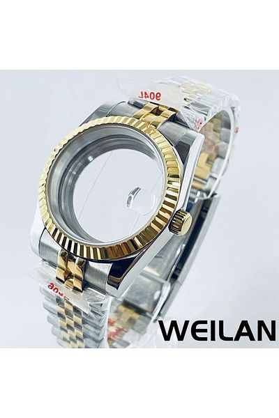 ANGLANG 36mm NH34 NH35 NH36 Silvery Gold A1 36mm 40mm Silver Black Gold RoseGold NH34 NH35 NH36 NH38 NH39 NH
