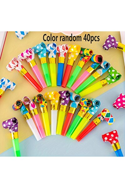 Choice1 40 قطعة عشوائيًا 30/40/50 قطعة، لفات نفخ إبداعية ومرحة، أدوات مساعدة ...