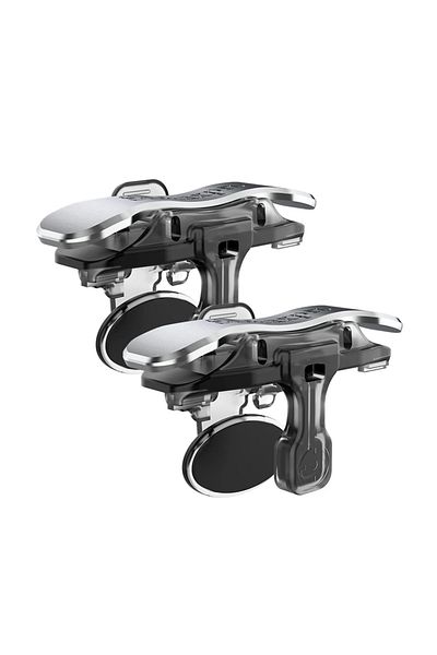 ALLOYSEED X8 Game Trigger AK05 Game Controller for PUBG Mobile Phone L1R1 Fire Aim Shoot Button Gamepad 6 Fing