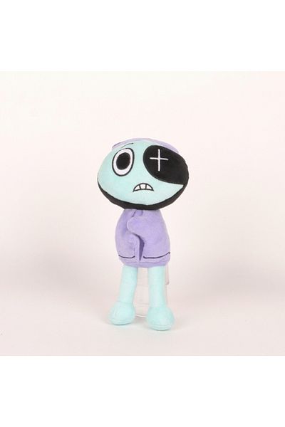 Choice 28cm Dandy's World Plush Cute Dandy World Scrap Stuffed Horror Game Goob Pebble Plushie Soft Pillow