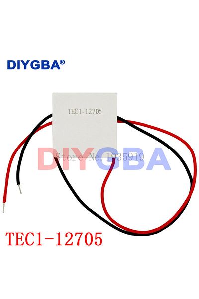 Choice Peltier Element TEC1-12705 Thermoelectric Cooler Peltier 12705 12V 5A Cells TEC12705 Peltier Elem...