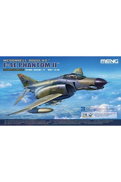 Choice MENG LS-017 1/48 Scale McDonnell Douglas F-4E Phantom II Model Kit