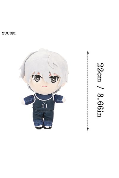 Choice White Blue Lock Plush Bachira Meguru Nagi Seishiro Mikage Reo Anime Figure Dolls Anime Lover Periphe