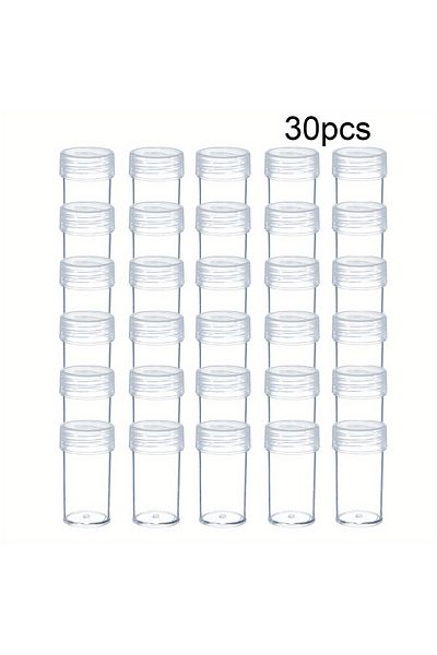 Choice 30 bottle 30pcs Bead Storage Bottle, Accessories Organizer, DIY Diamond Painting Organizer Tools, Rh