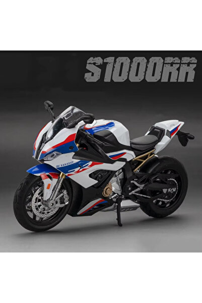 Choice1 دراجة نارية كاواساكي نينجا H2R S100RR بيضاء XM12-6A بمقياس 1:12، نماذ...